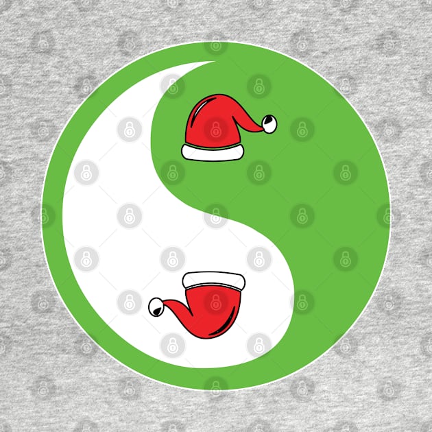 Christmas Yin-Yang 9 by art-by-shadab